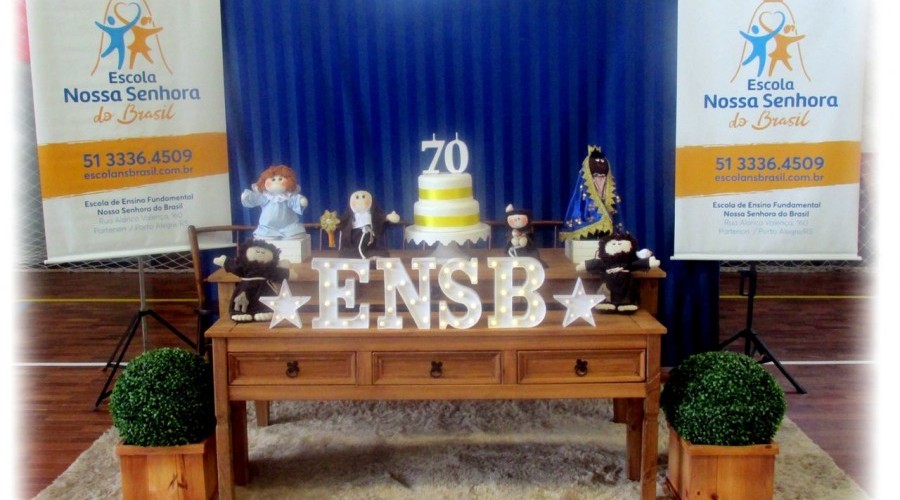 Aniversário dos 70 anos da Escola Nossa Senhora do Brasil