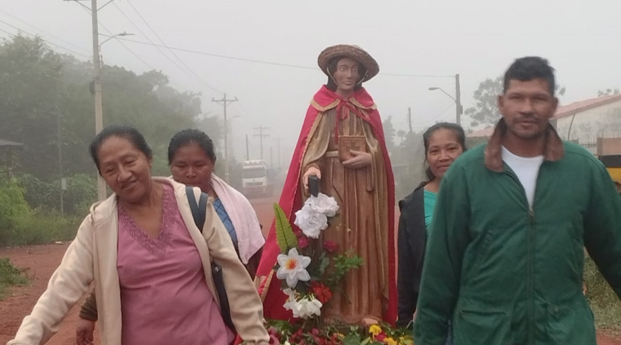 Visitas del Patrono San Matias – Parróquia San Matias – Diócesis de San Ignácio de Velasco – Bolivia.