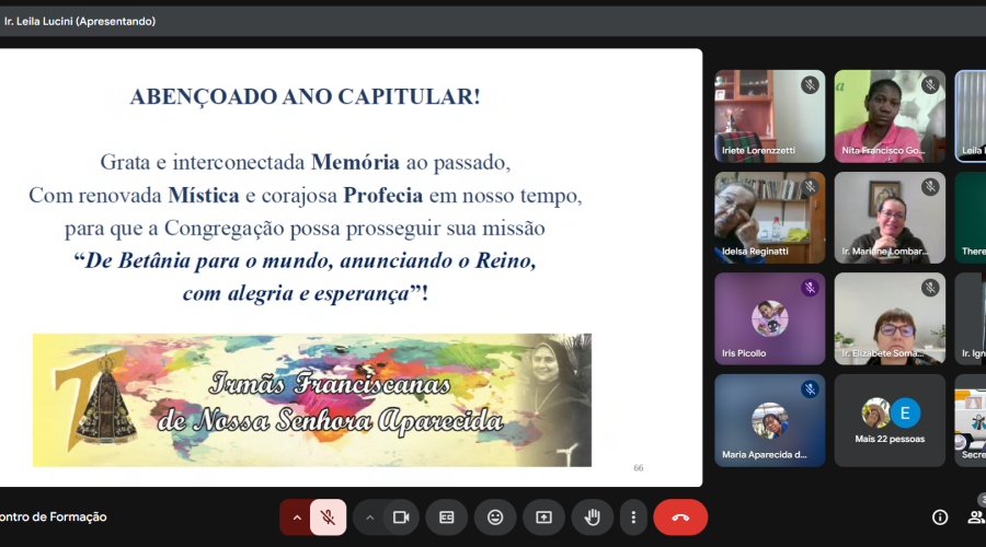 Vivendo o ano capitular