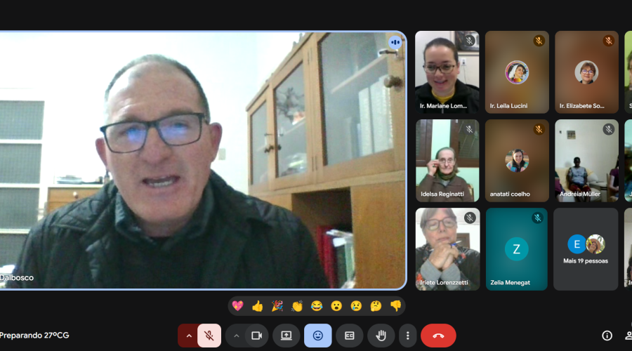 O caminho em preparação ao 27º Capítulo Geral continua...