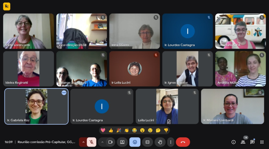 Reunião online fortalece preparativos para o 27º Capítulo Geral