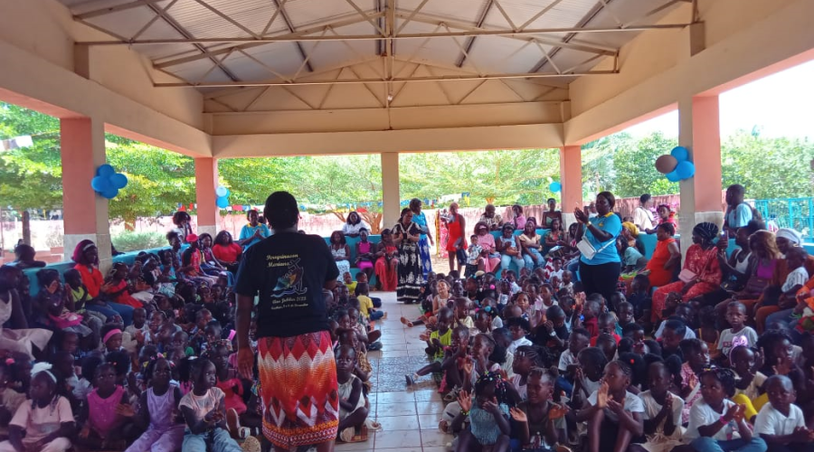 Dia Mundial das Crianças no Jardim de Infância Criança Esperança