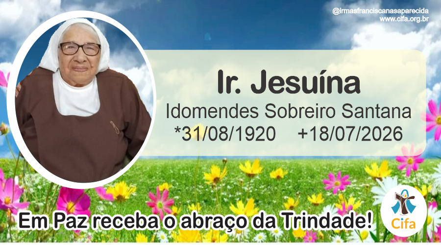 Falecimento - Ir Jesuína Maria