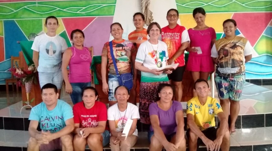 Animação Missionária na Paróquia Nossa Senhora do Rosário no Distrito de Canumã – Prelazia de Borba/AM