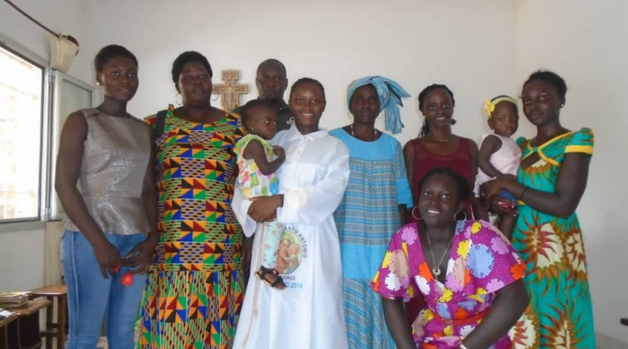 Celebração do dia de Nossa Senhora Aparecida e Ingresso ao Juvenato