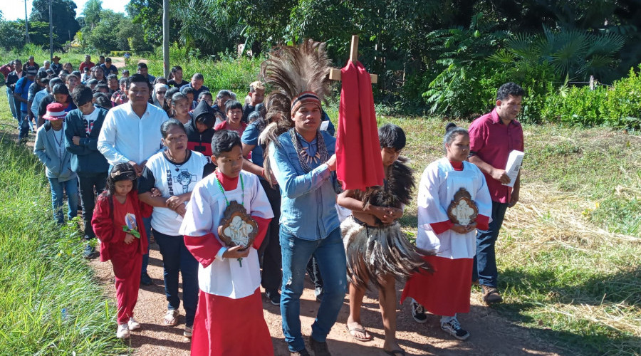 Semana Santa nas Aldeias do município de Aquidauana /MS