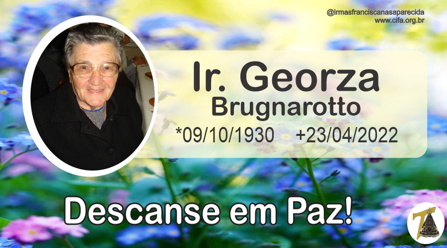 Falecimento - Ir. Georza Brugnarotto