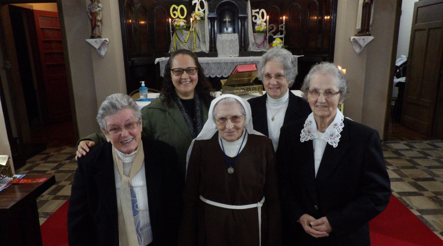 Celebração das Irmãs Jubiladas