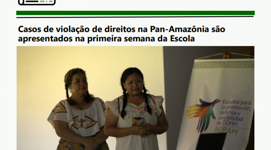 Ir. Aline,CIFA participa da 3ª Escola de Direitos Humanos