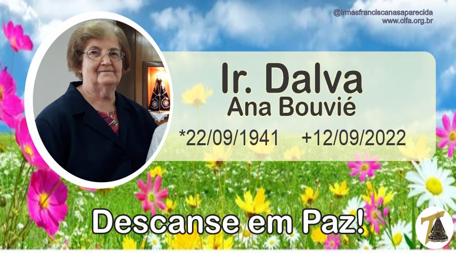 Falecimento - Ir. Dalva Ana Bouvié