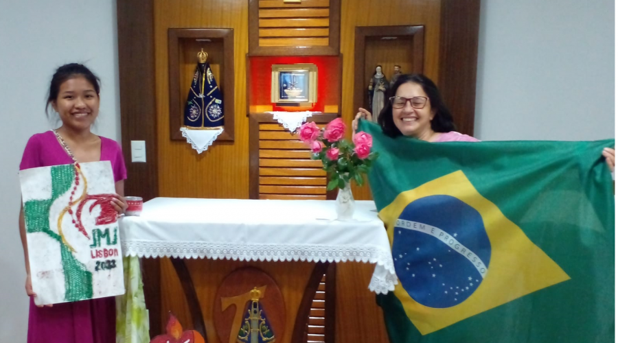 Ir. Solange rumo a JMJ - Aquidauana/MS