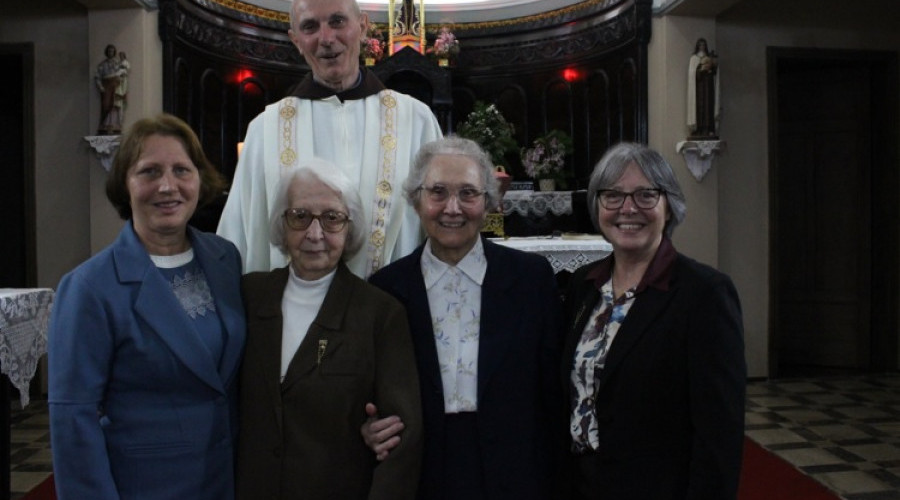 Celebração de Encerramento do Retiro Anual das Irmãs 60+ e das Irmãs Jubilares.